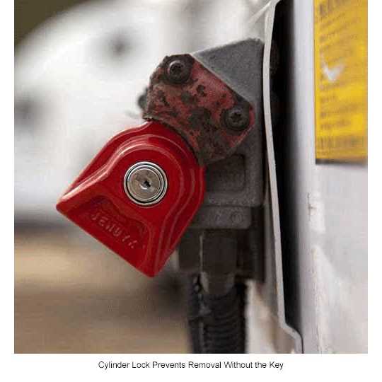 Jendyk Aluminum Air Brake Glad Hand Lock Keyed Different GHAL-KD - Inhomebuy