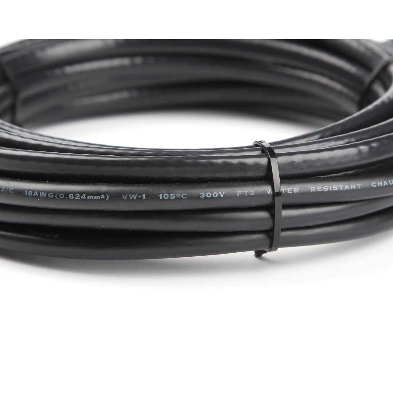 WarmlyYours Ice Shield Roof and Gutter Deicing Cable Kit - Inhomebuy