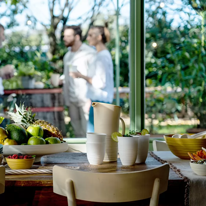 Tall Tumber 'Tierra' White Milk - Inhomebuy