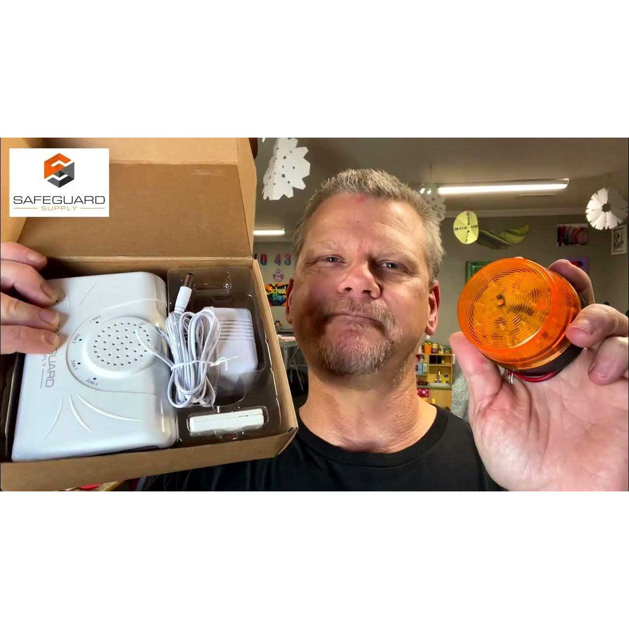 WDK-ERA-Strobe Warehouse Doorbell with Strobe - Inhomebuy