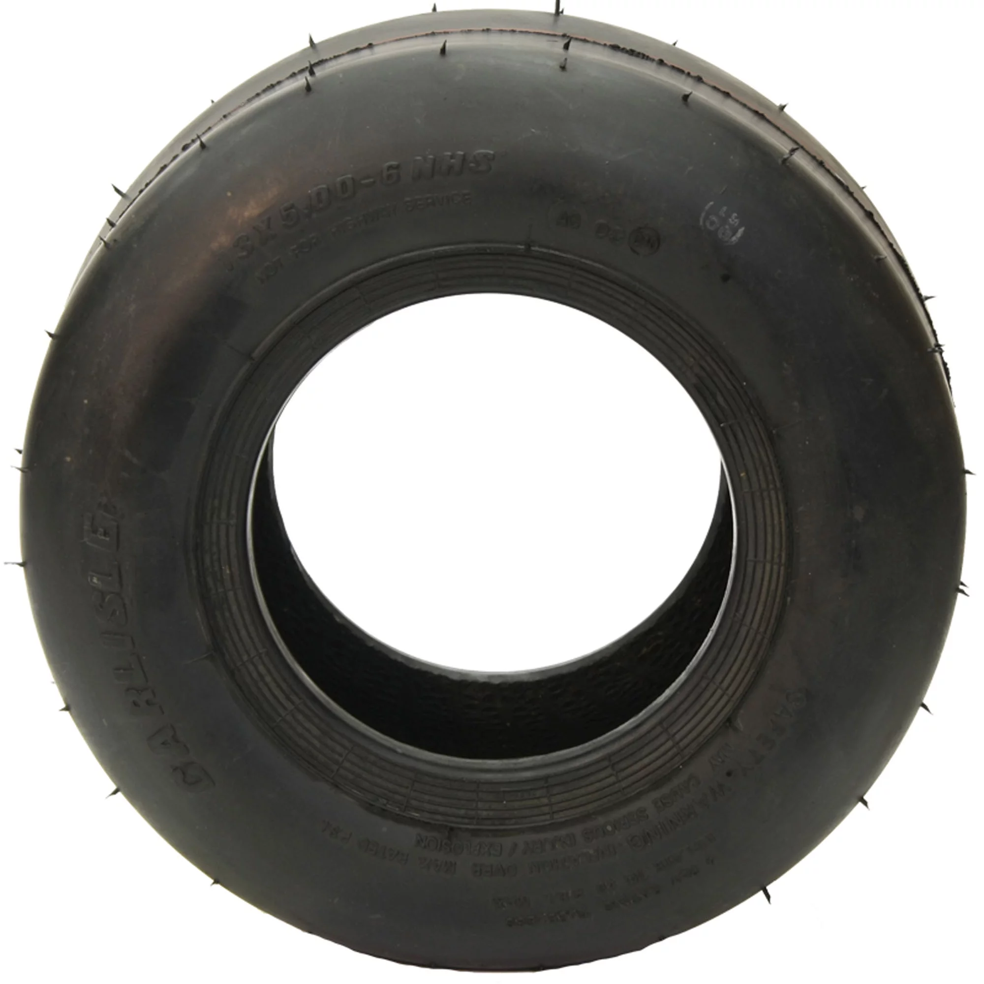 Carlstar Smooth 13.00X6.50-6 55A3 B Lawn & Garden Tire - Inhomebuy