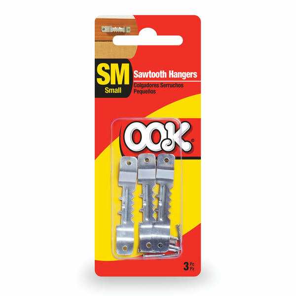 Ook ReadyNail Sawtooth Hangers Steel - Inhomebuy