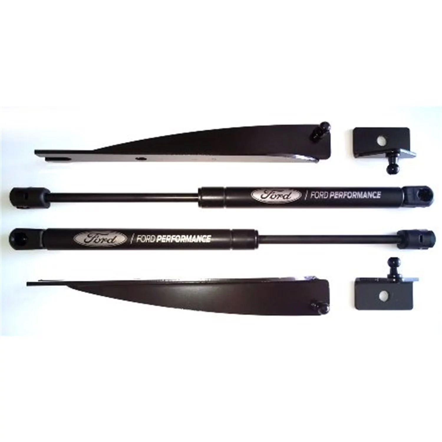 2005-2014 MUSTANG HOOD LIFT KIT W/ LASER ENGRAVED FORD PERFORMANCE LOGO - Inhomebuy