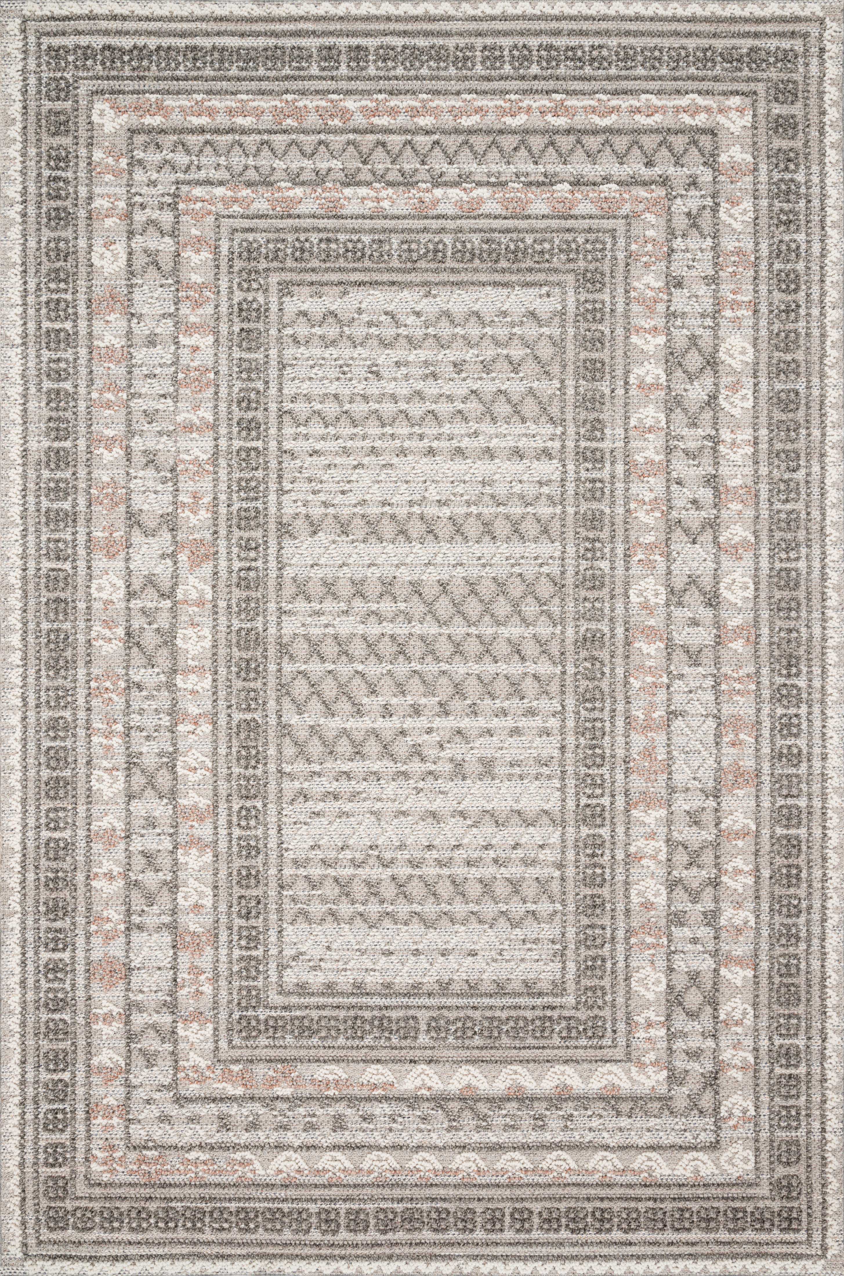 Loloi Rugs Cole Collection Rug in Grey, Multi - 7'10