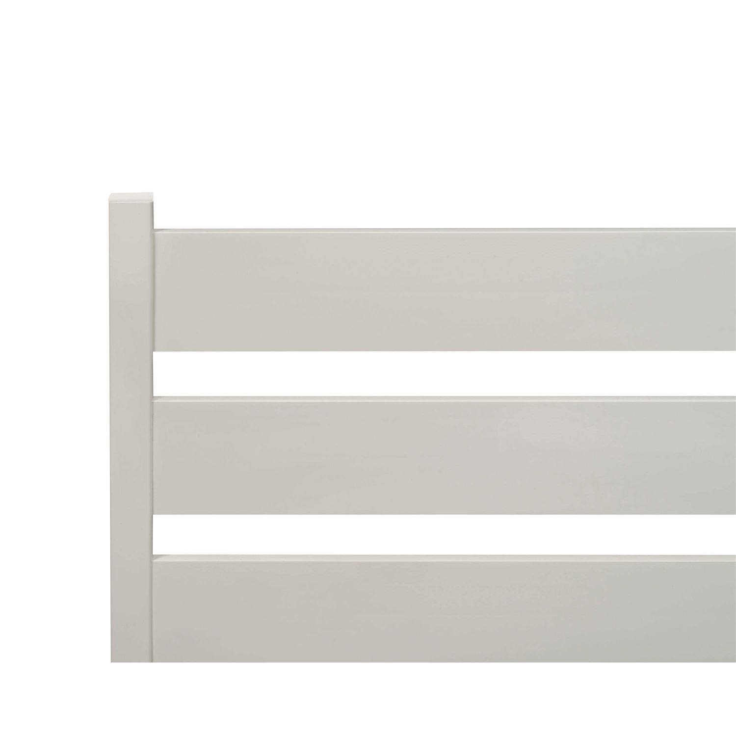 Zippity Outdoor Products Liberty Lattice 3.5 ft. x 3 ft. White Vinyl AC Screen Fence Panel - Inhomebuy