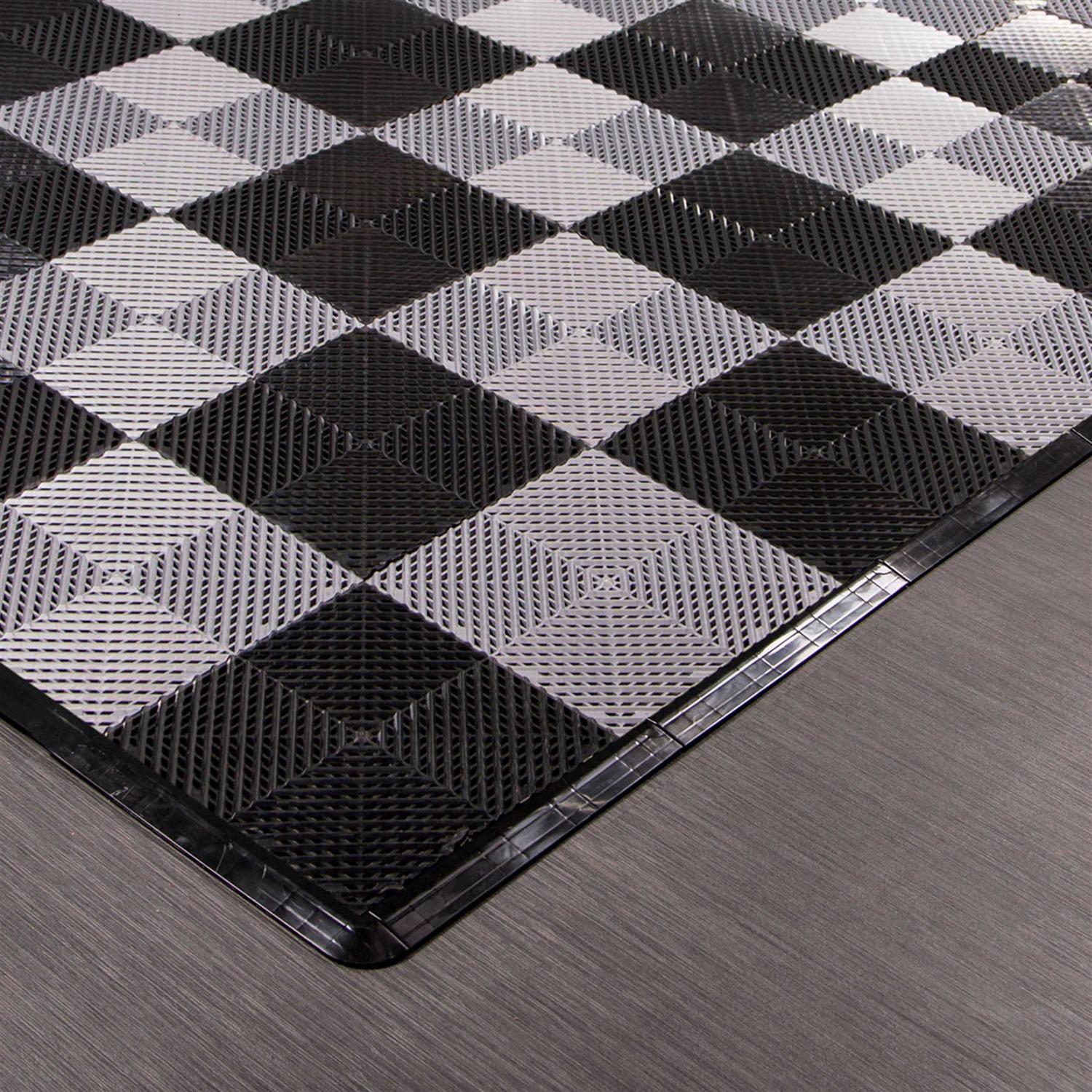 Nitro Mat Snap-Together 12 x 12 Garage Flooring Tile FlooringInc - Inhomebuy