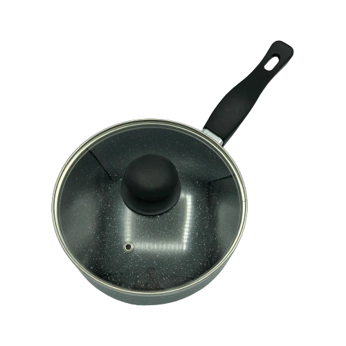 Healthy Bear 18cm aluminum Sauce Pan w/lid INDUCTION | BCAL-18SPG-IN - Inhomebuy