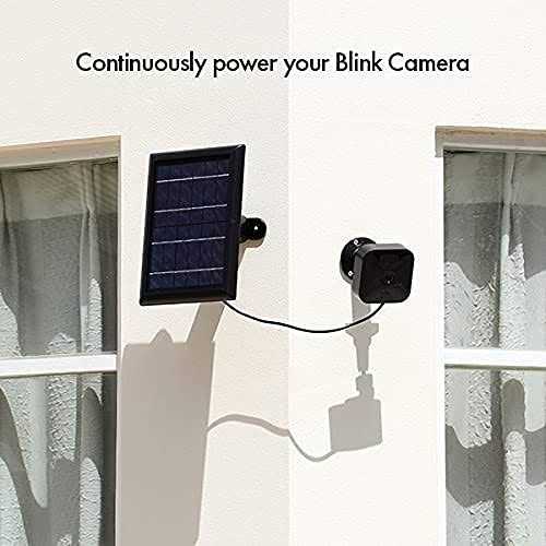 Wasserstein Solar Panel with 13ft Cable for Arlo Essential Spotlight/XL Spotlight Camera Only - Inhomebuy