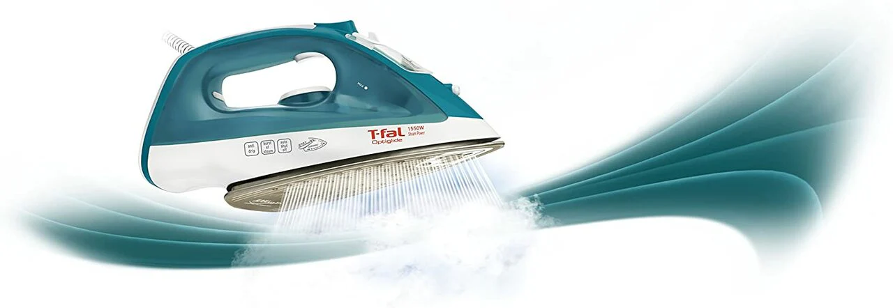 T-Fal Steam Iron |FV1537Q0| OptiGlide - Inhomebuy
