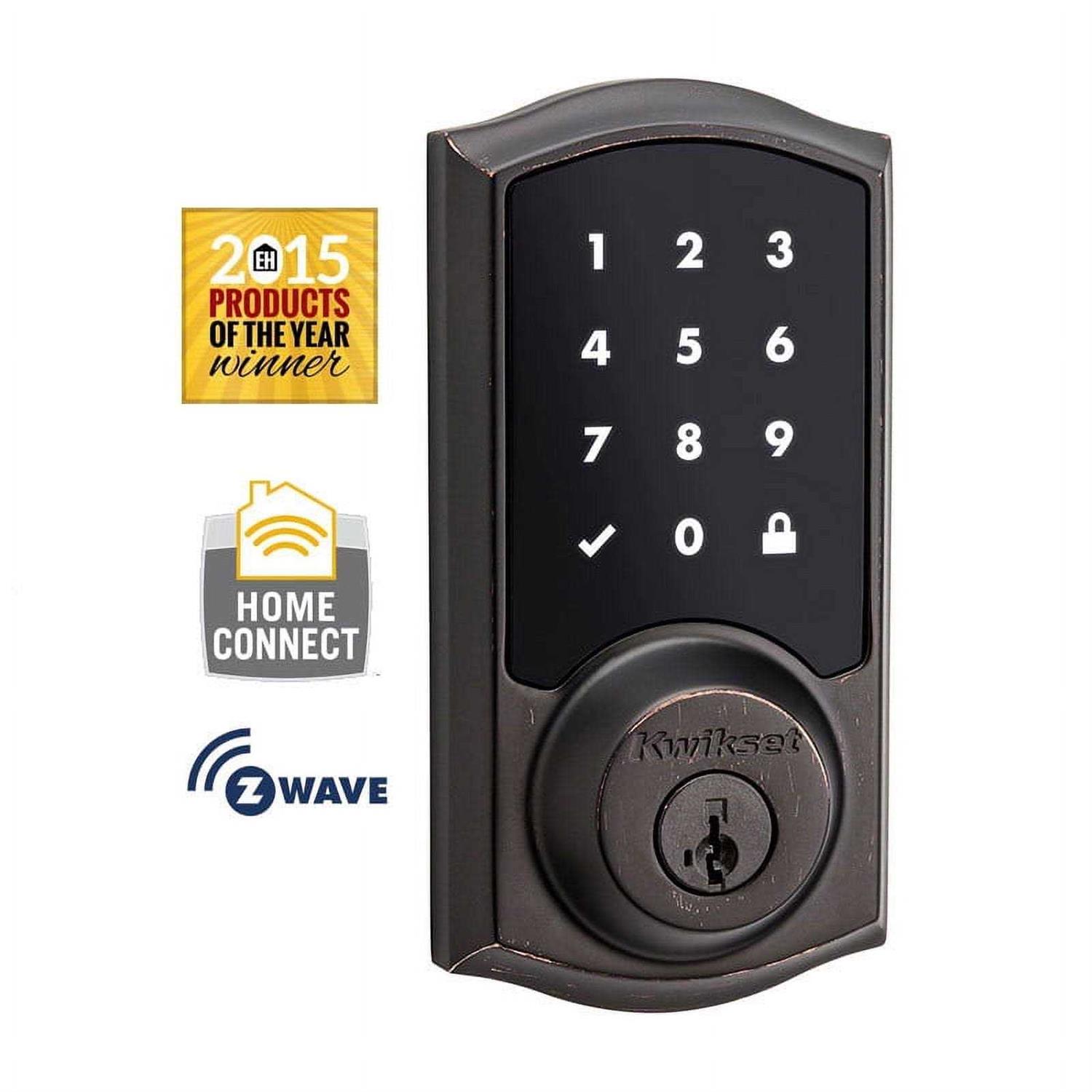 Kwikset SmartCode 916 Z-Wave Touchscreen Deadbolt - Inhomebuy