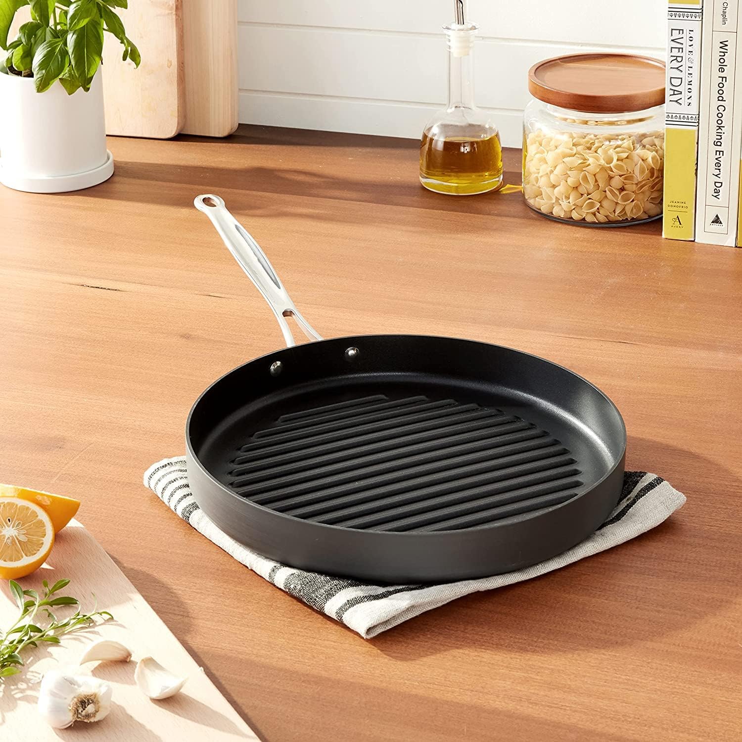 Cuisinart 12'' Grill Pan anodized ChefsClassic | 630-30 - Inhomebuy