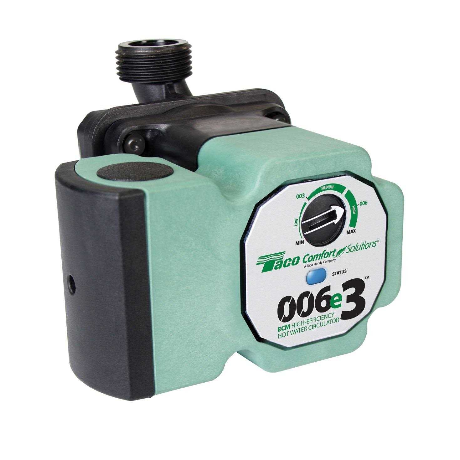 Taco 006-ST4-1 Hot Water Circulator Pump - Inhomebuy
