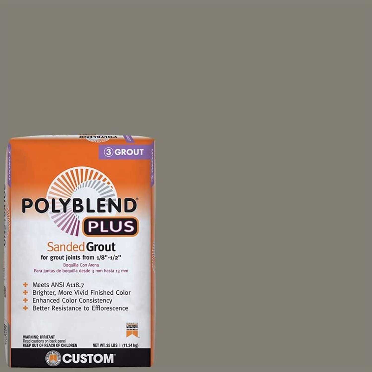 Custom Building Products Polyblend Plus Sanded Grout - Inhomebuy
