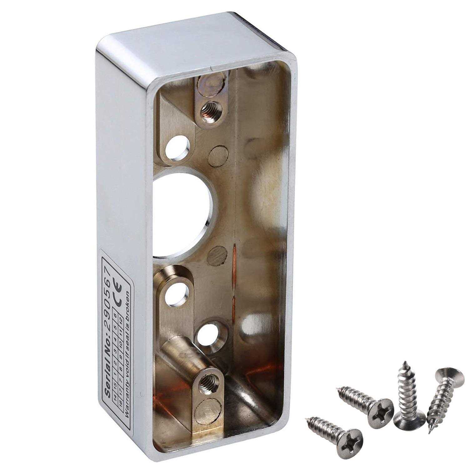 UHPPOTE Access Control Outswinging 600lb Electric Magnetic Door Lock Kit System - Inhomebuy