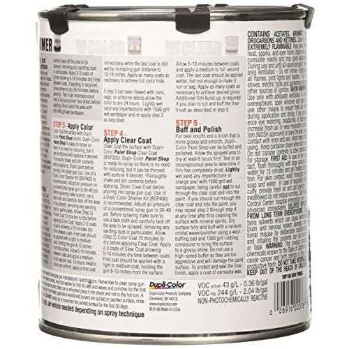 Dupli Color Paint Bsp201 Dupli Color Paint Shop Finish SYSTEM; Base Coat - Inhomebuy