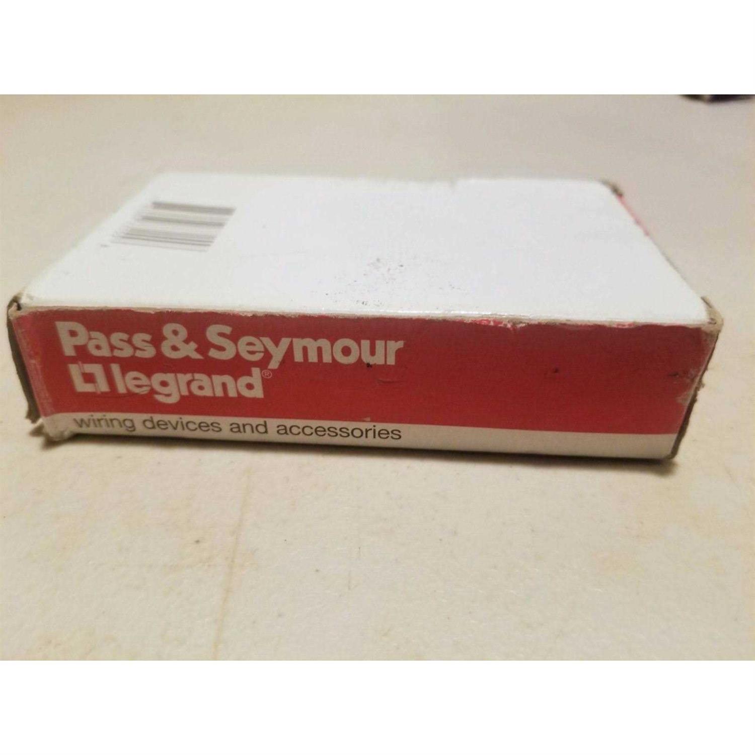 Pass & Seymour 302/304 S/S 2 Gang 1 Decorator/Rocker Wall Plate SS746 - Inhomebuy