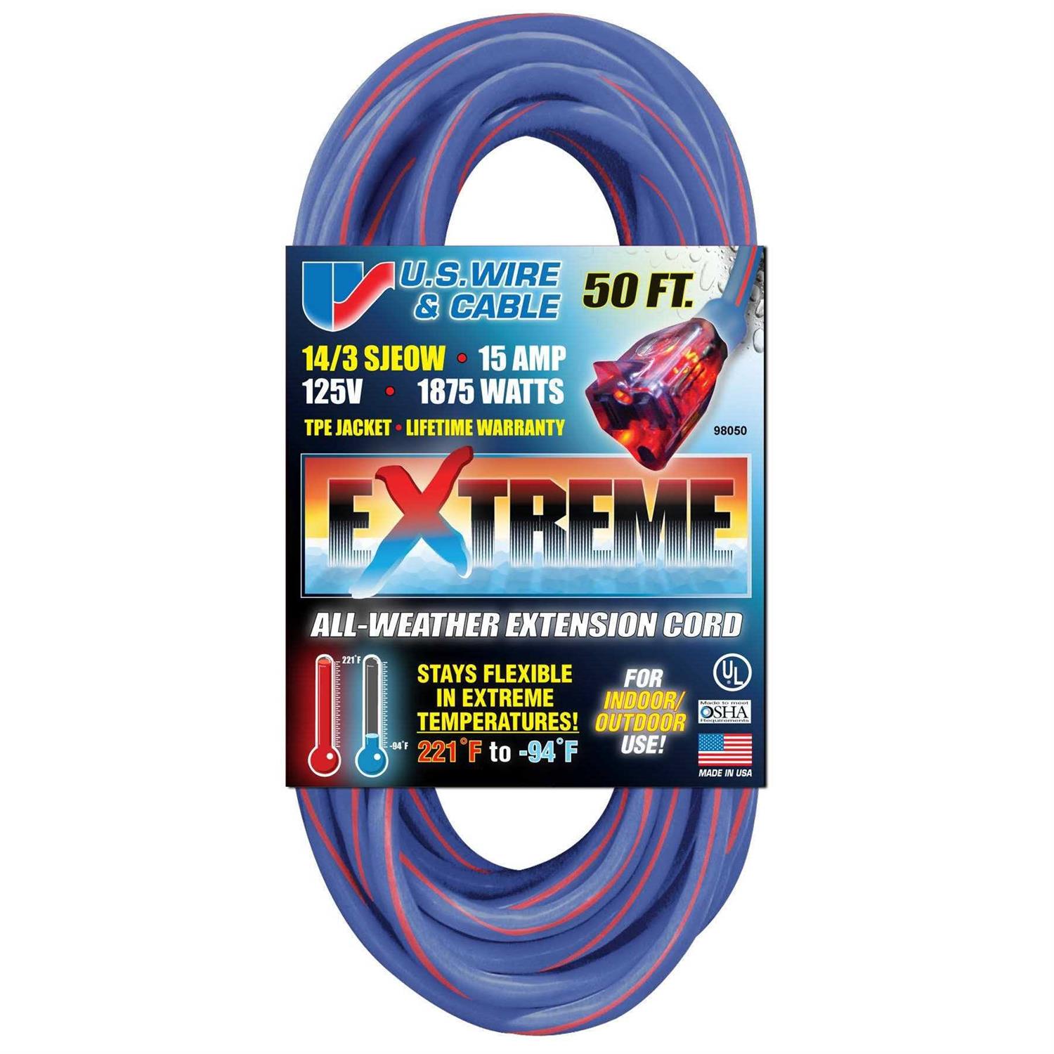 USW Extension Cord 50 - Inhomebuy
