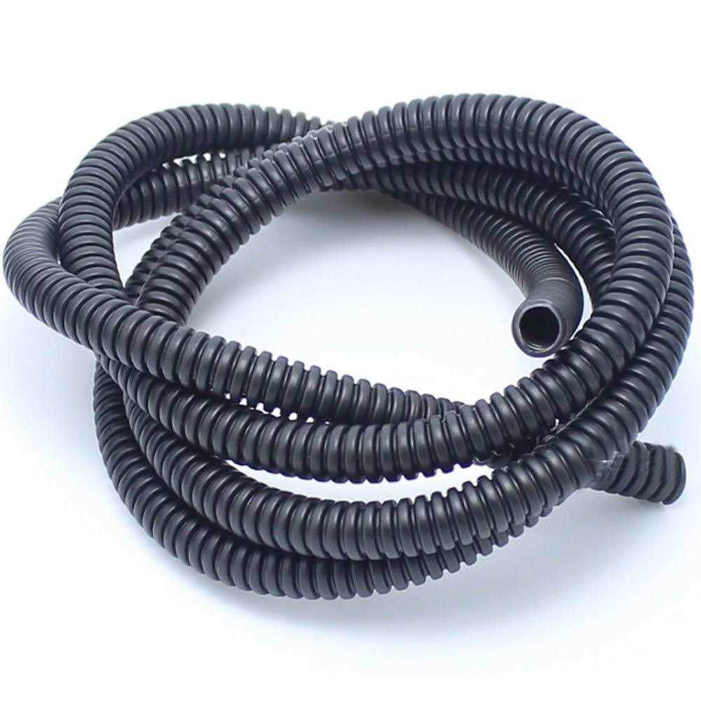 Esupport 20 Feet Split Loom Wire Flexible Tubing Conduit Hose - Inhomebuy