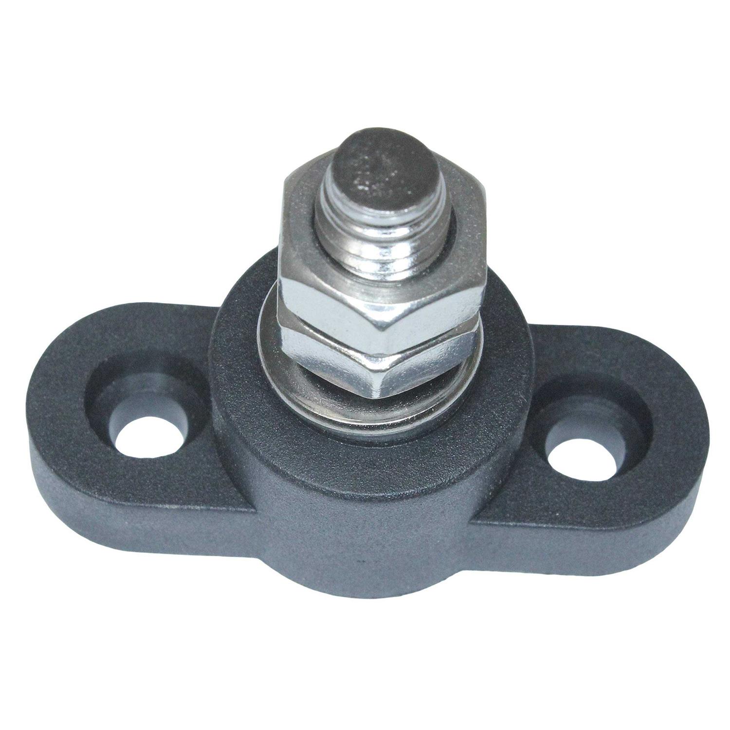 Positive Insulated Battery Power Junction Post Block 3/8 Lug X 16 Thread - Inhomebuy