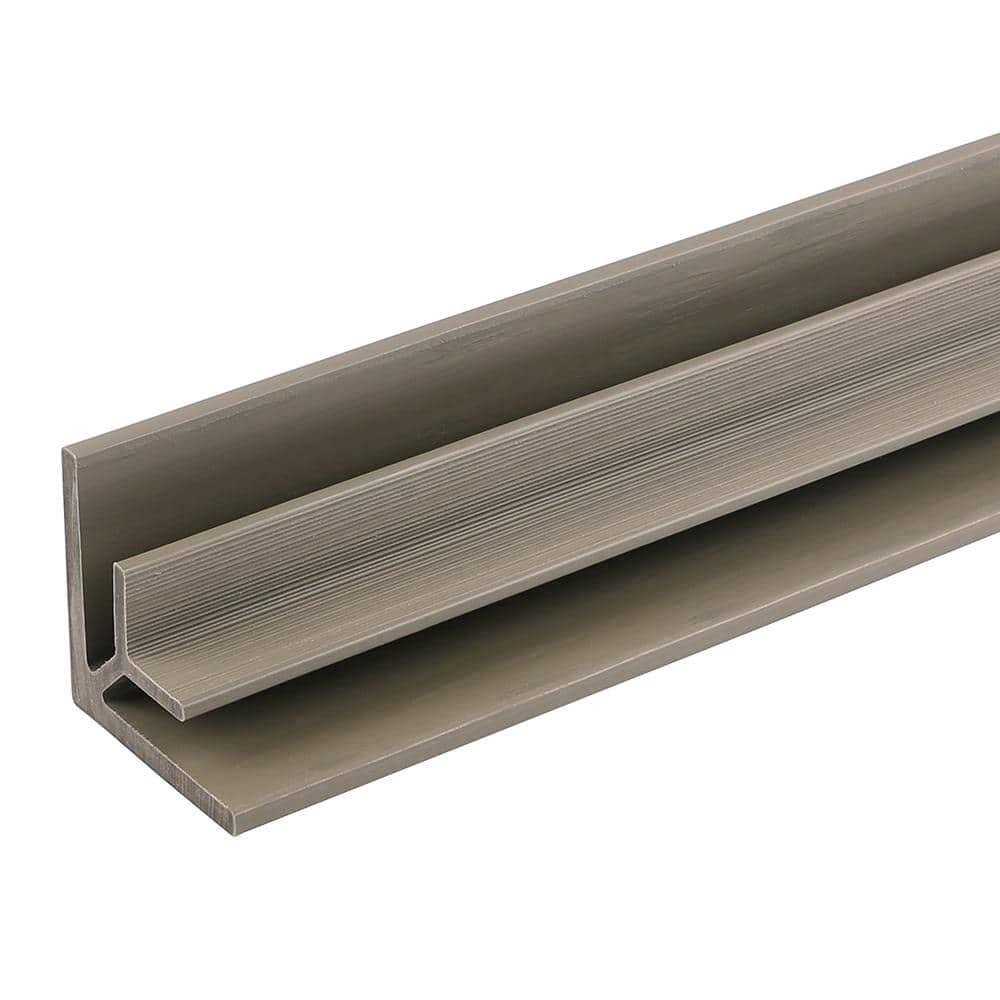 NewTechWood All Weather System 2.8 in. x 2.8 in. x 8 ft. Composite Siding Inside Corner Trim US47-8 - Inhomebuy