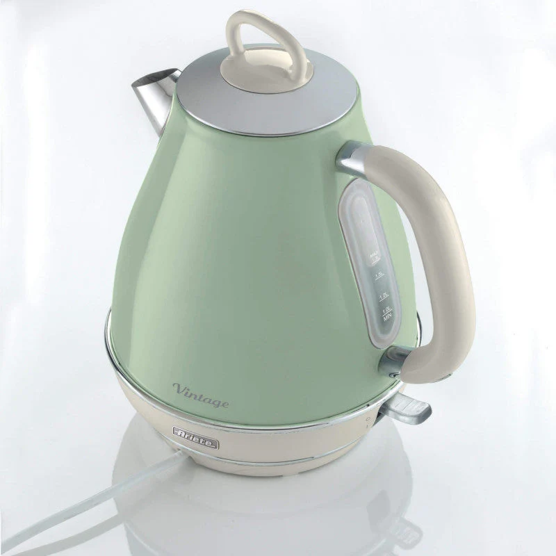 Vintage Electric Kettle Green 1.7L 2000W - Inhomebuy