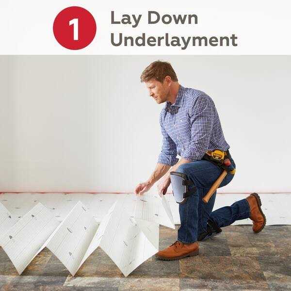 Daltile QuicTile 12 in. x 24 in. Calacatta Marble Polished Porcelain Locking Floor Tile - Inhomebuy