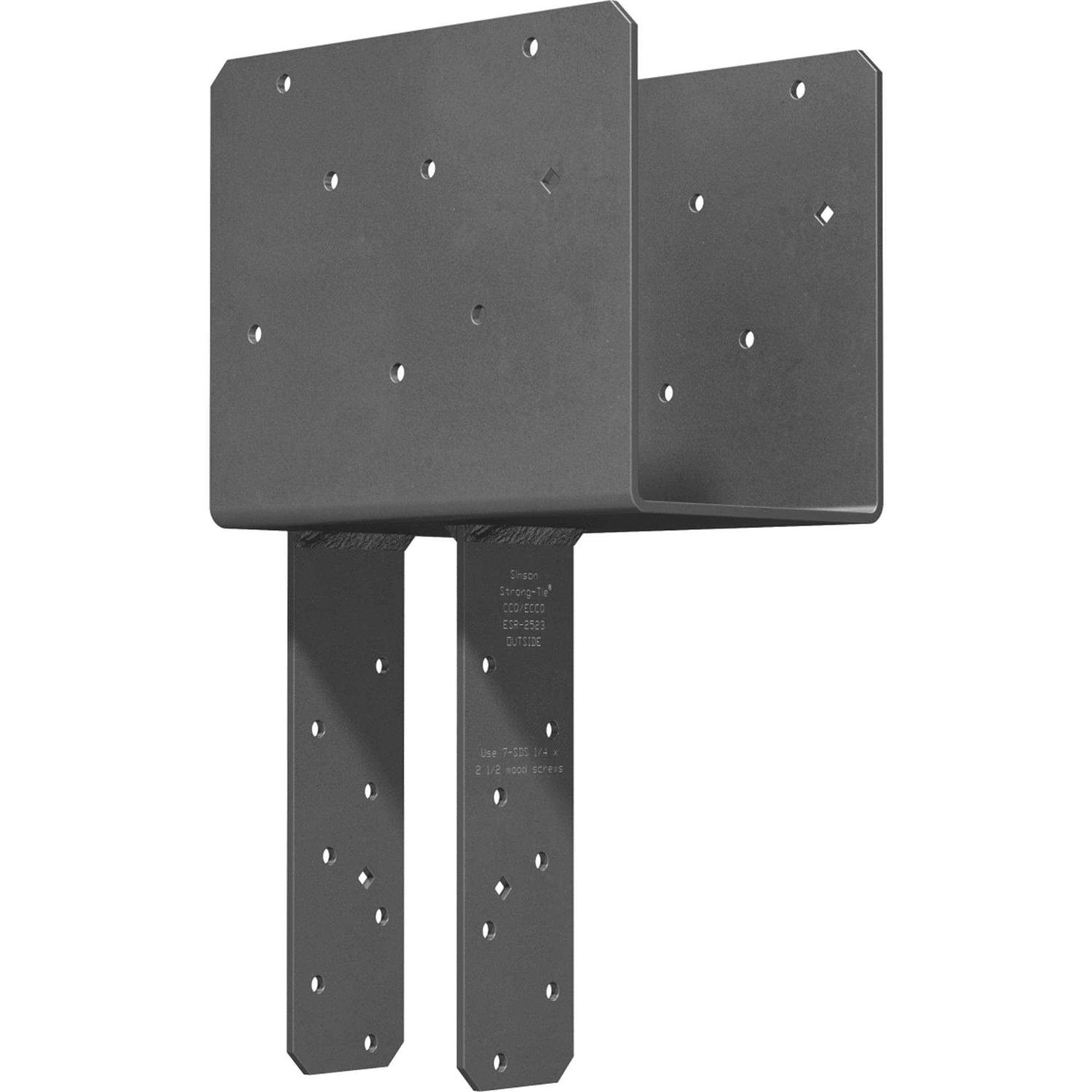 Simpson Strong-Tie ECCLLQ666SDS L End Column Cap w/SDS Screws - Inhomebuy