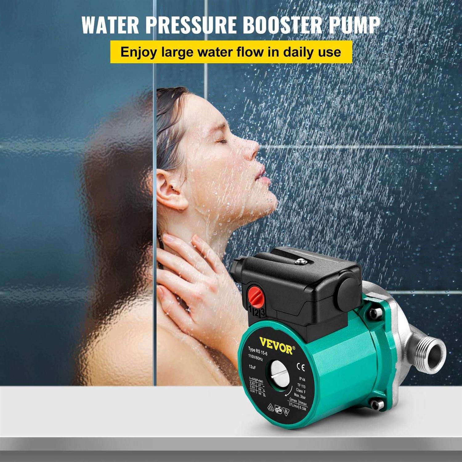 VEVOR Hot Water Recirculating Pump 120W 110V Water Circulator Pump - Inhomebuy