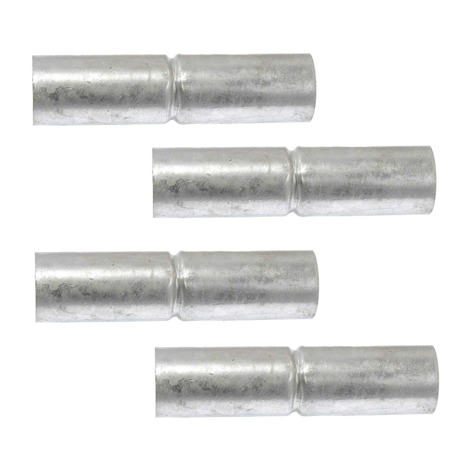 Plum Fittings Chain Link Fence 1 5/8 x 7 Heavy-Duty Top Rail Fence Sleeve - Inhomebuy