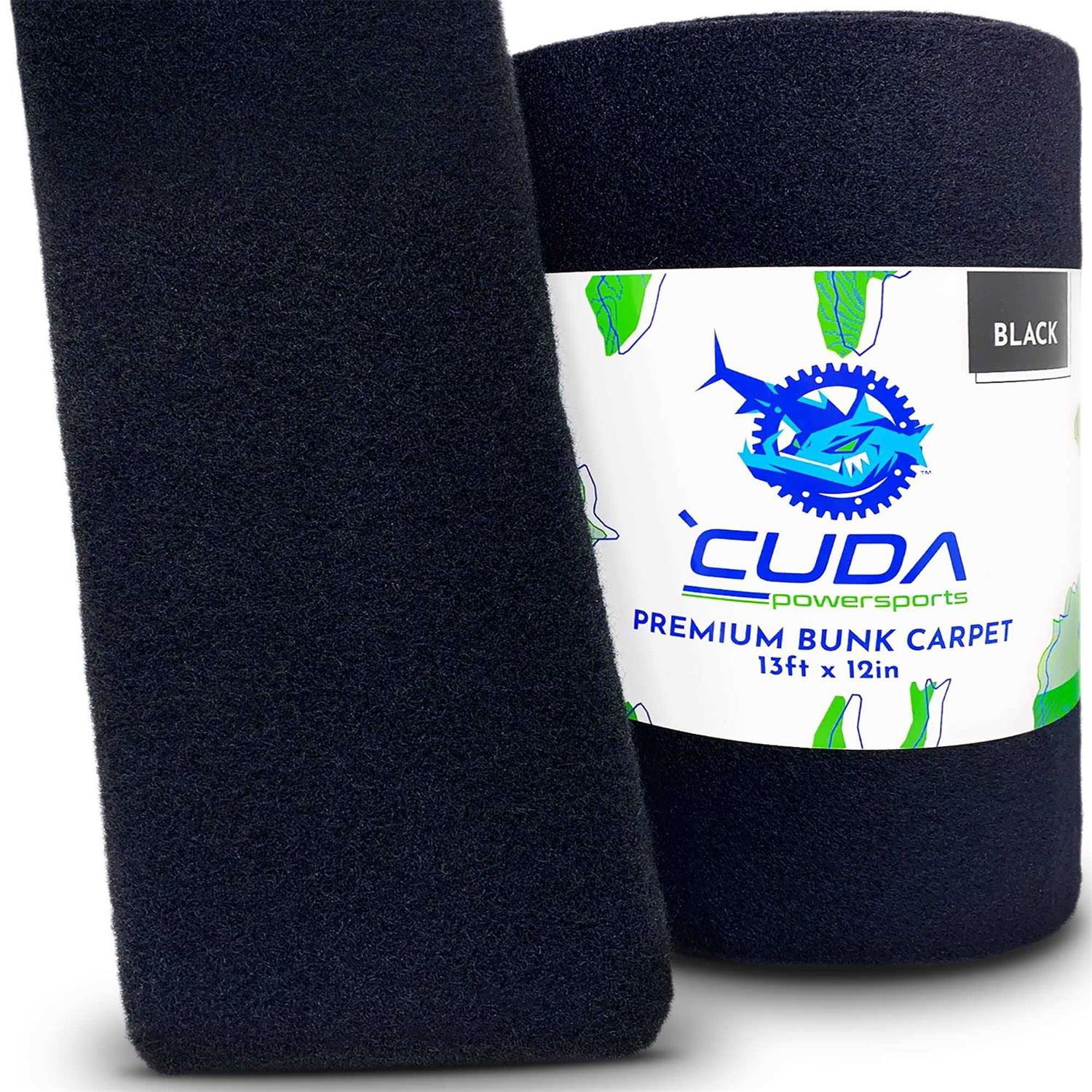 Cuda Powersports Cuda Boat Trailer Bunk Carpet Premium Marine Carpet Long 23oz - Inhomebuy