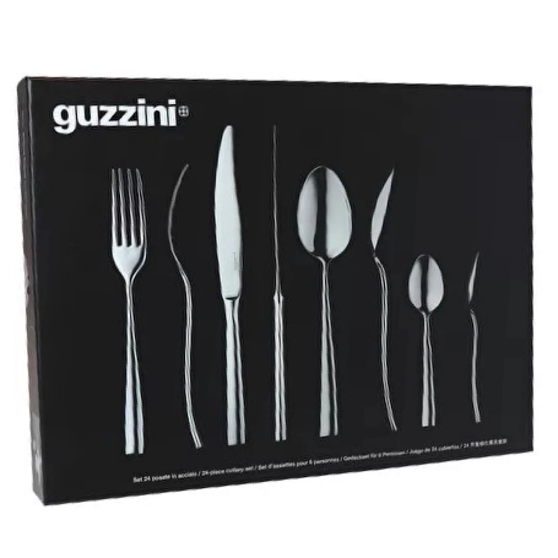 24-Piece Cultery Set Steel - Inhomebuy