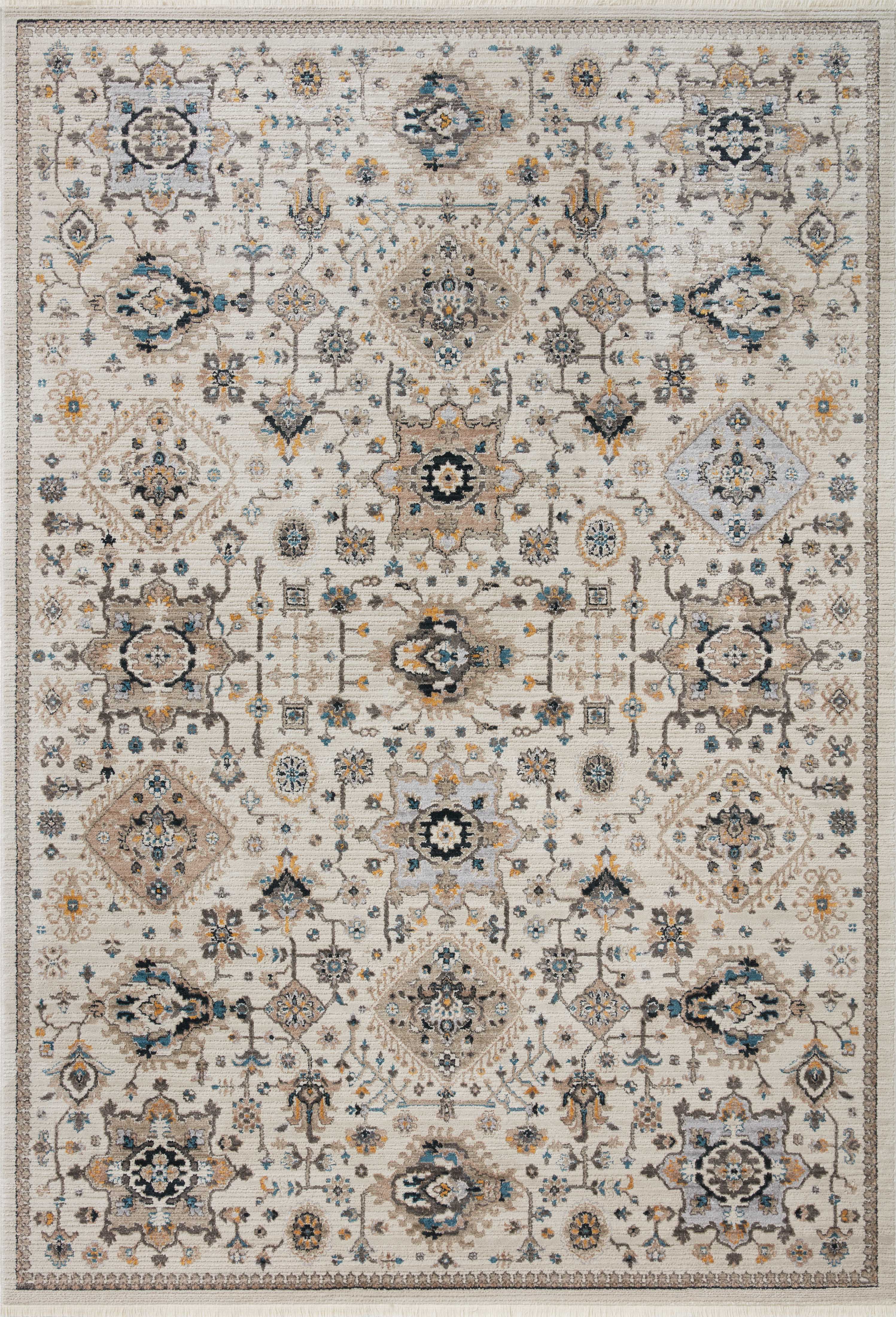 Loloi Rugs Leigh Collection Rug in Ivory, Taupe - 6'7