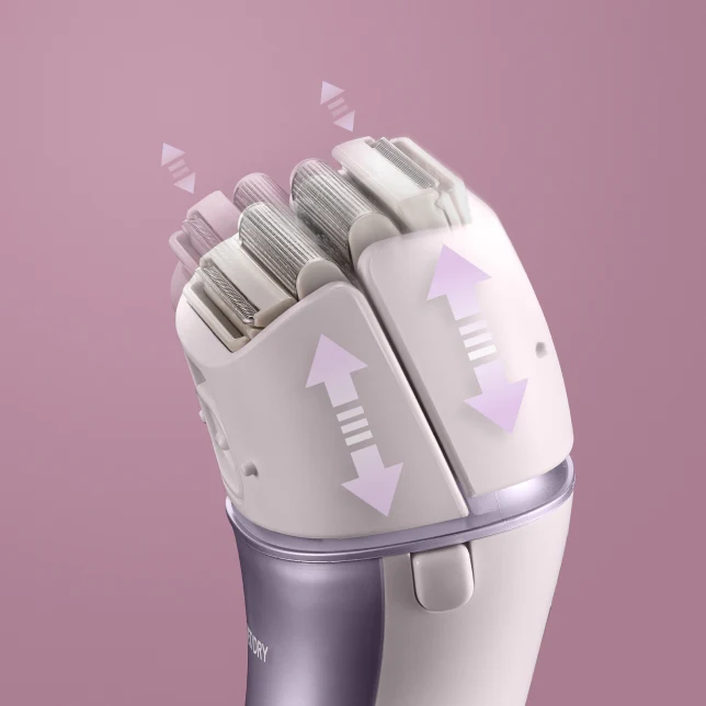 Panasonic Ladies Shaver: 4 hypoallergenic blades, wet/dry, rechargeable | ES-WL80 - Inhomebuy