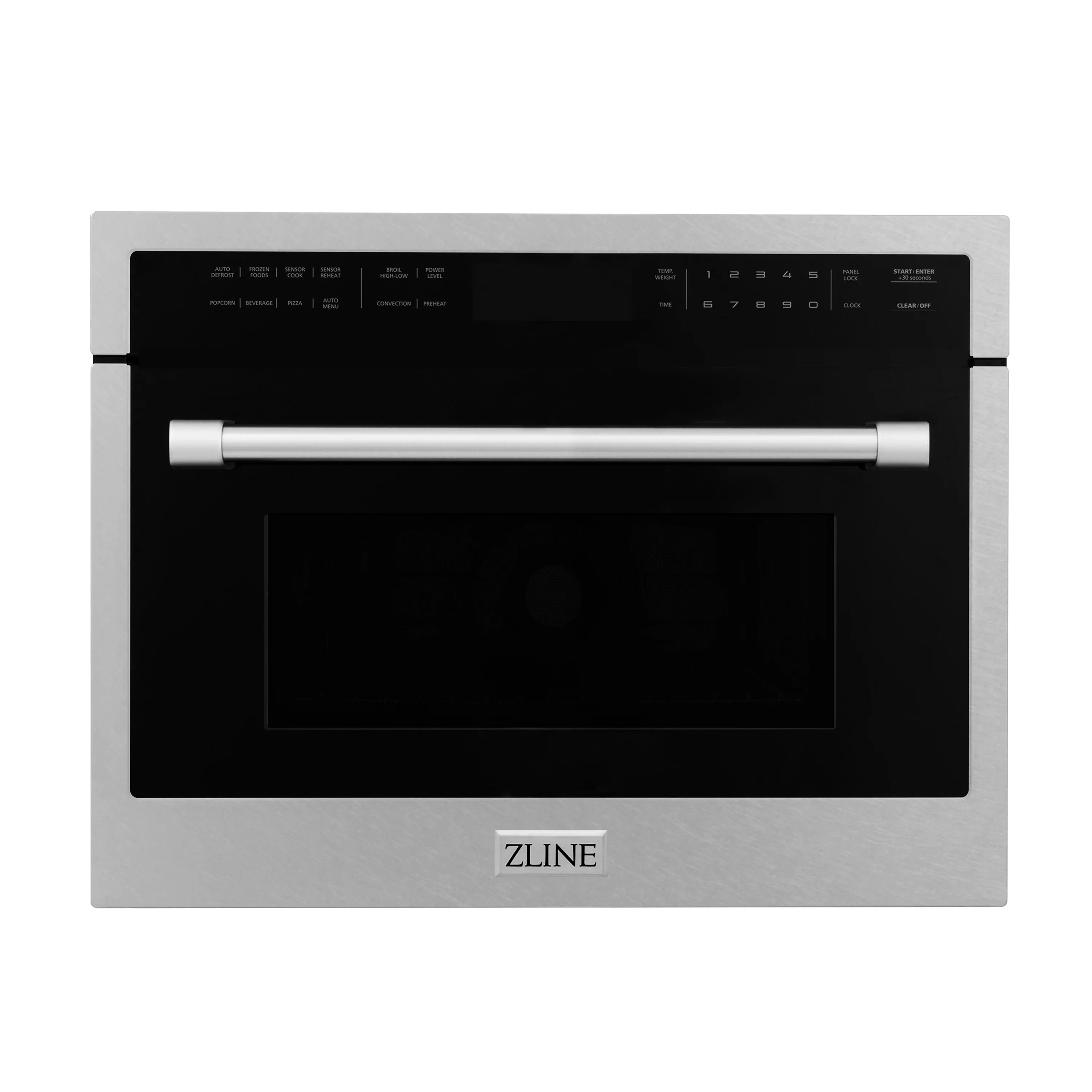 ZLINE 24 In. Built-in Convection Microwave Oven in Durasnow with Speed and Sensor Cooking, MWO-24-SS - Inhomebuy