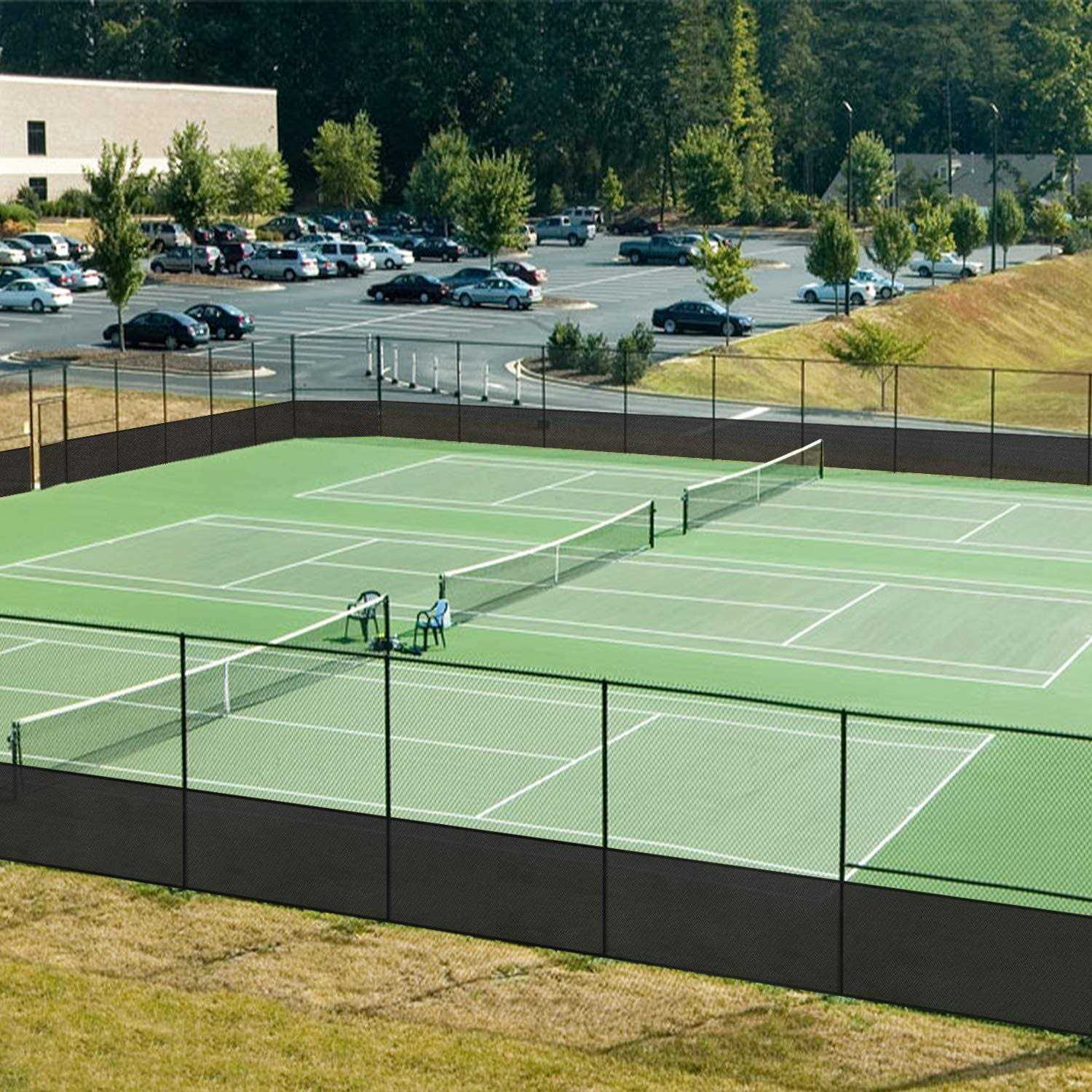 Tang Sunshades Depot Fence Privacy Screen Heavy Duty Commercial Windscreen Residential Fence Netting Fence Cover - Inhomebuy