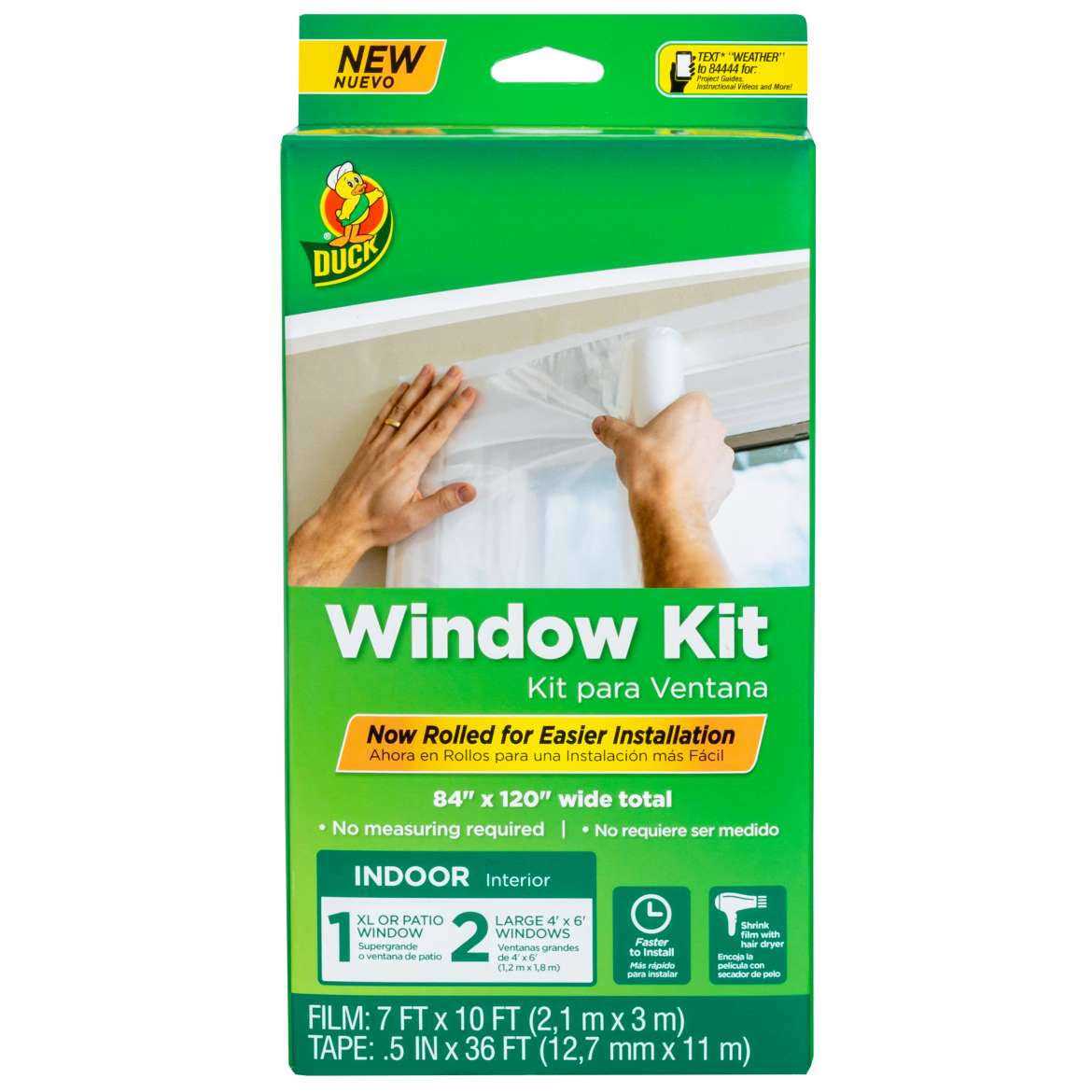 Duck Brand Rolled Window Insulation Kit - Inhomebuy