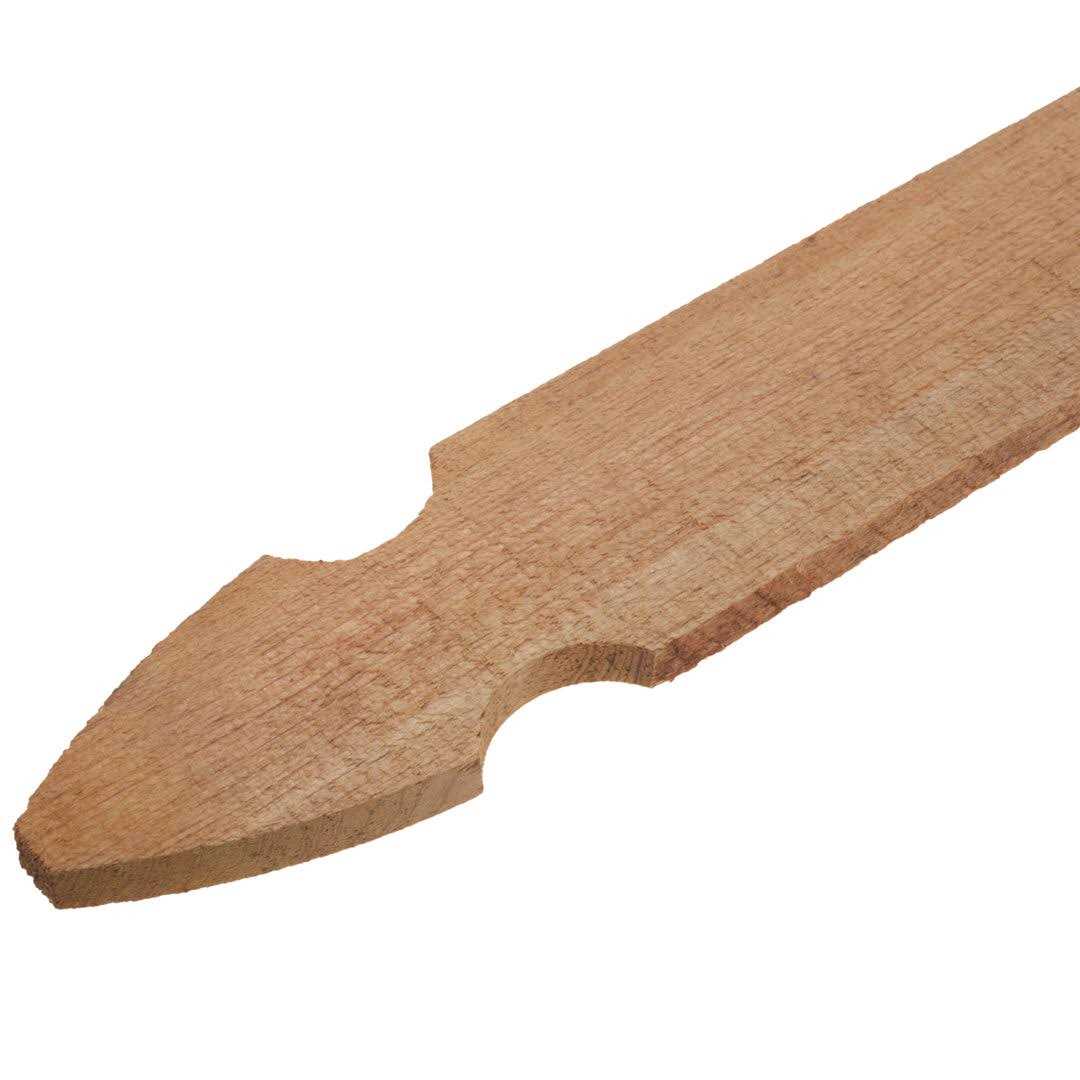 Outdoor Essentials 5 in. x 5 in. x 5 ft. Tan Vinyl Ranch 2-Rail Fence Post - Inhomebuy