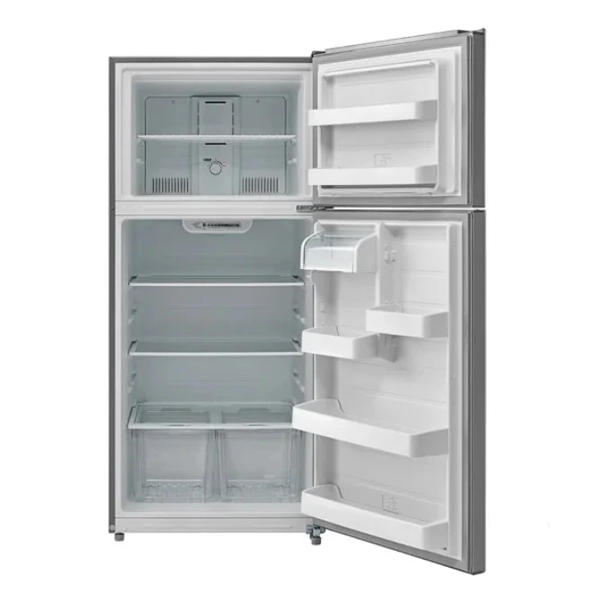 Midea 30 in. 18 cu. ft. Stainless Steel Top Mount Refrigerator - MRT18B2ASL - Inhomebuy
