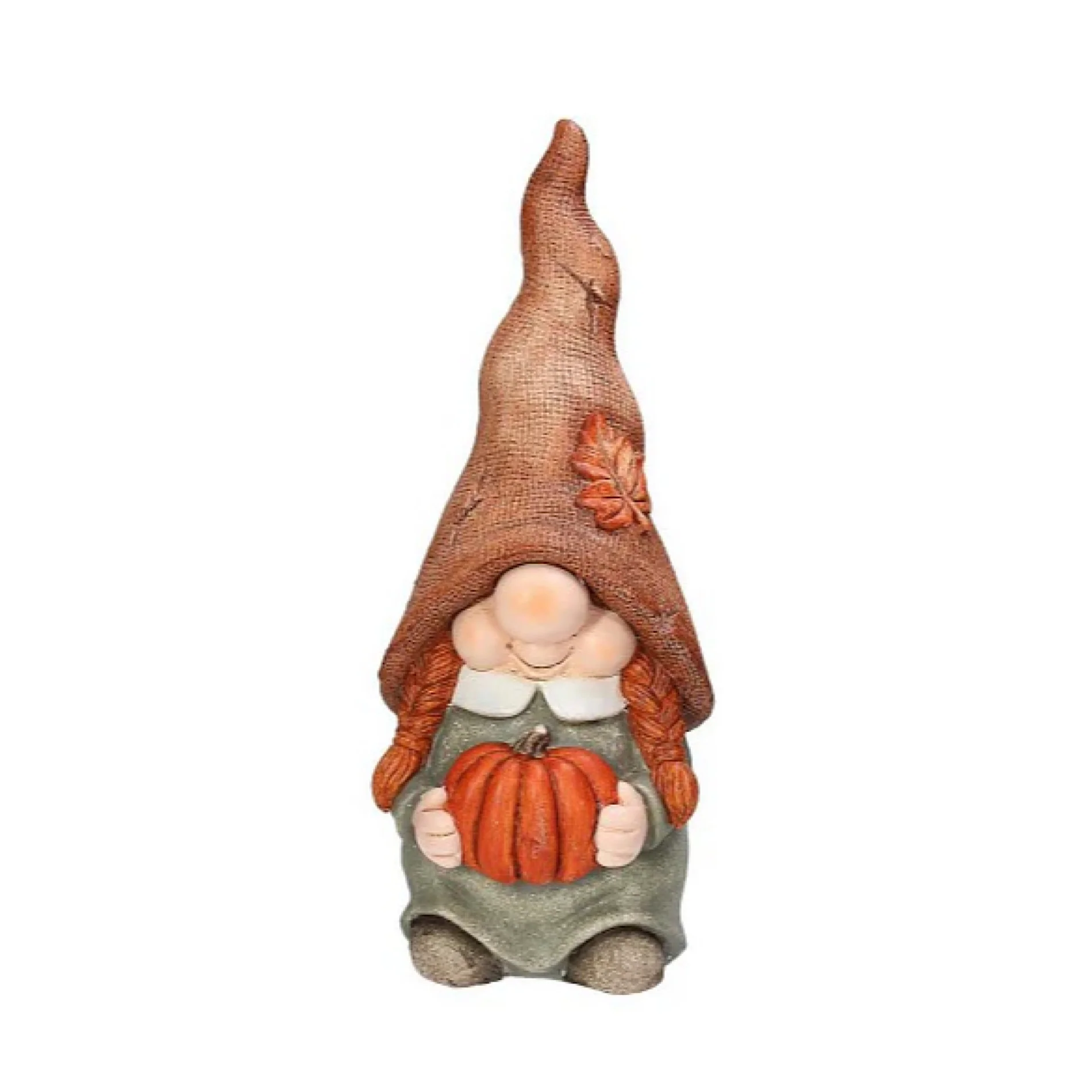 Elf With Pumpkin 40cm/h Christmas Elfo - Inhomebuy