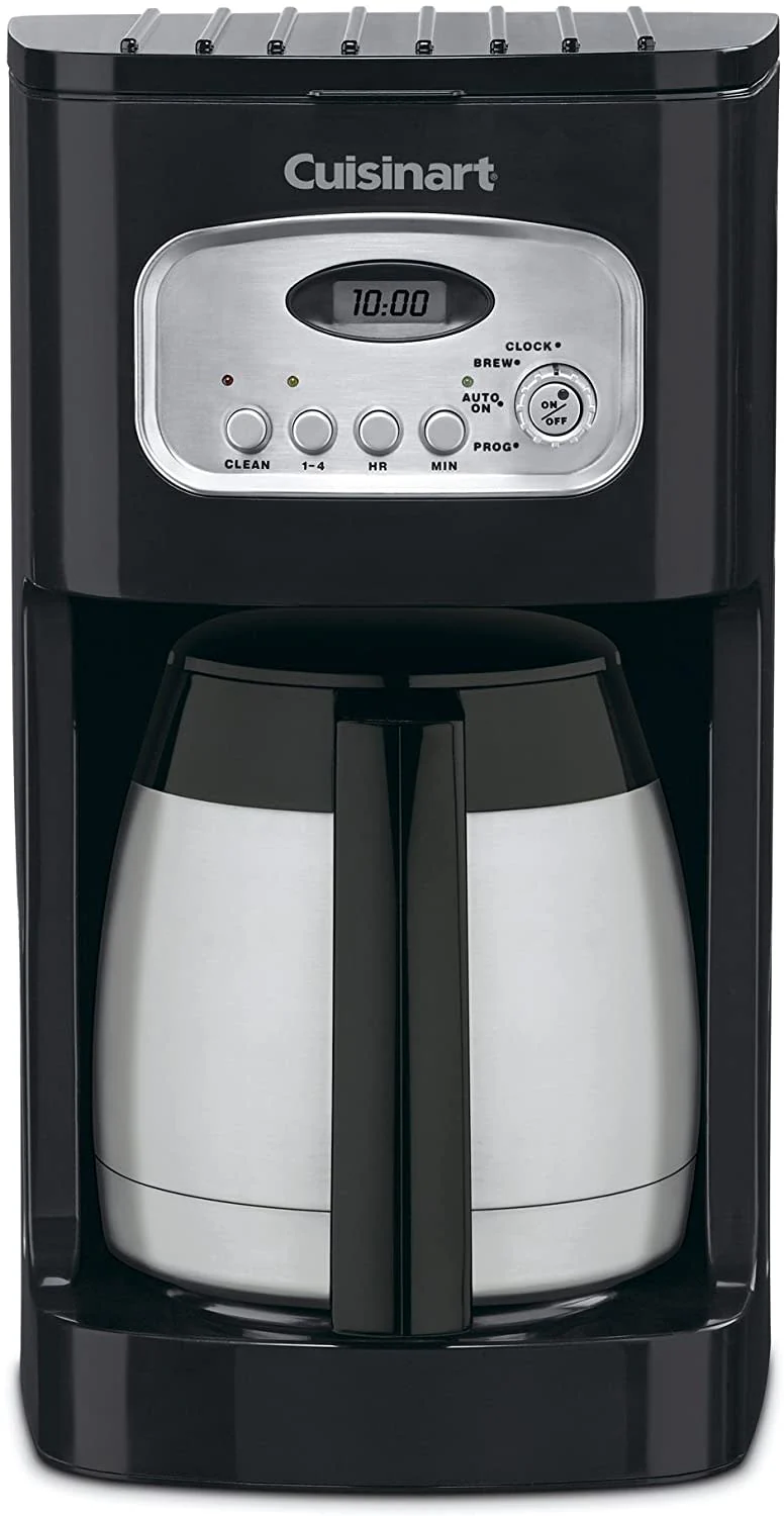Cuisinart Coffee Maker: 10-cup w/ thermal carafe, programmable, black | DCC-1150BK - Inhomebuy