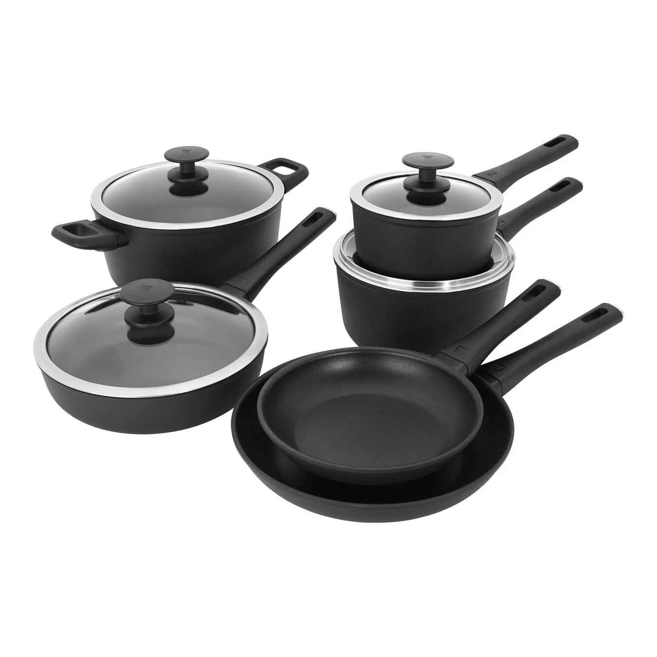 ZWILLING 10pc Aluminum Nonstick Cookware Set, Madura Plus Series - Inhomebuy