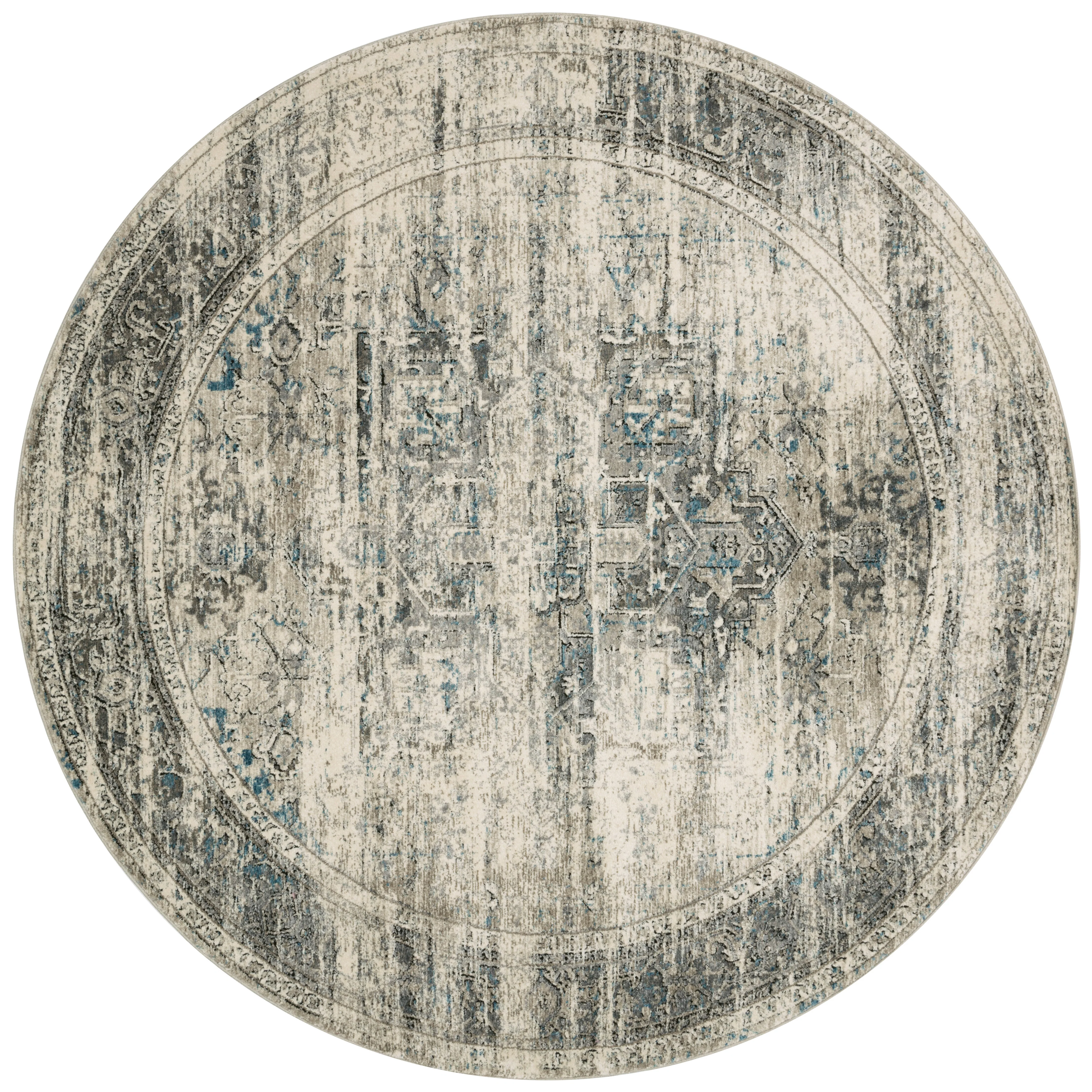 Loloi Rugs Millennium Collection Rug in Taupe, Ivory - 7'7