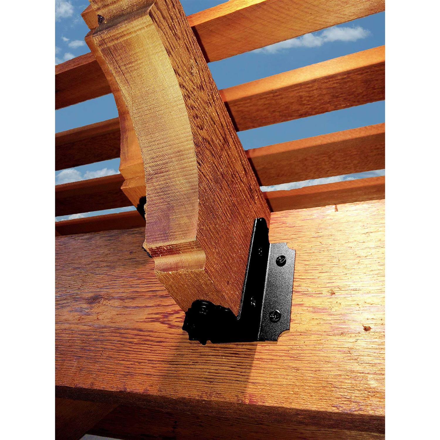 Ozco Ironwood Lite Post Base - Inhomebuy