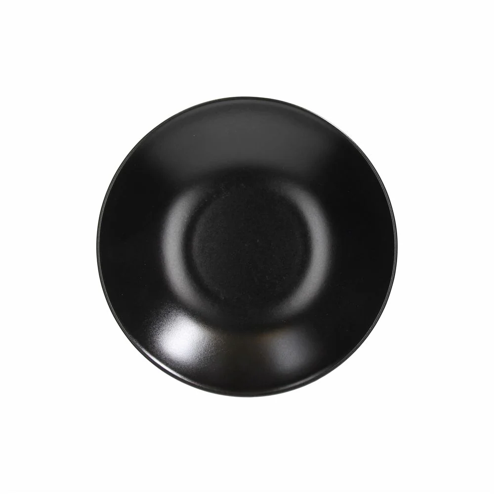 Ritual Soup Plate Black 22cm - Inhomebuy