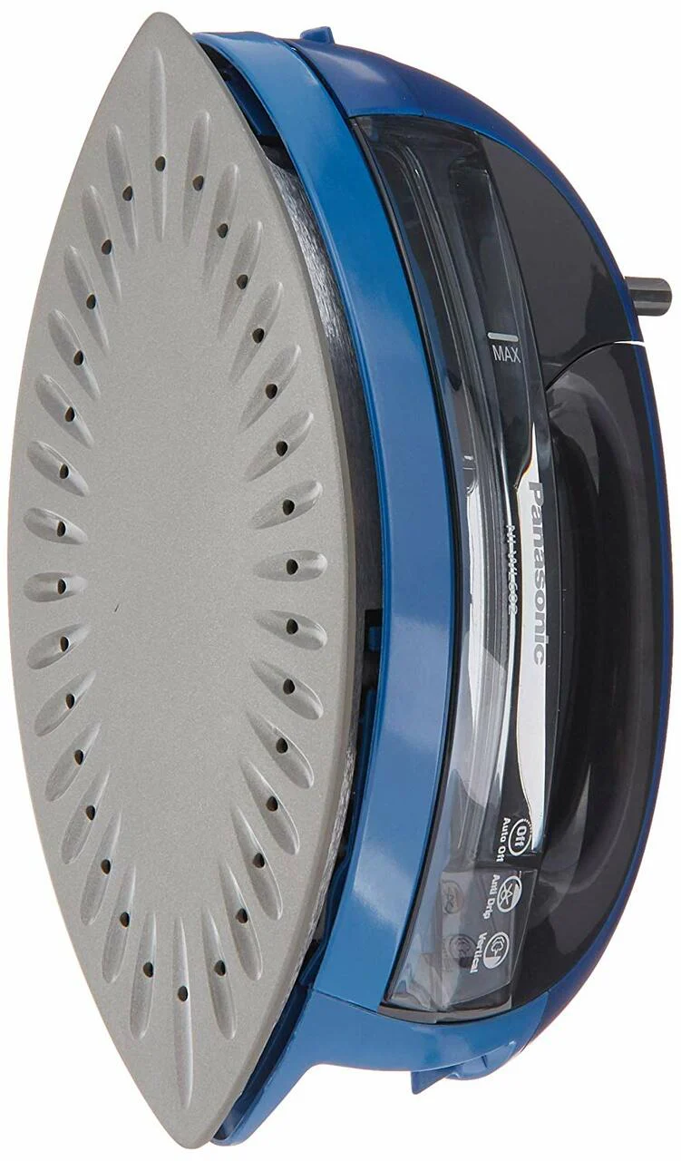 Panasonic Steam Iron |NI-WL607A| Blue, 360-Quick, Cordless, Ceramic-Coated Soleplate, with Vertical Steam - Inhomebuy