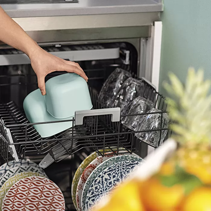 S STORE&MORE - Deep airtight fridge/freezer/microwave containers Sage Green 750cc - Inhomebuy