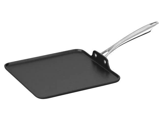 Cuisinart 11-Inch square Grill Pan |DSA30-20| Hard Anodized - Inhomebuy