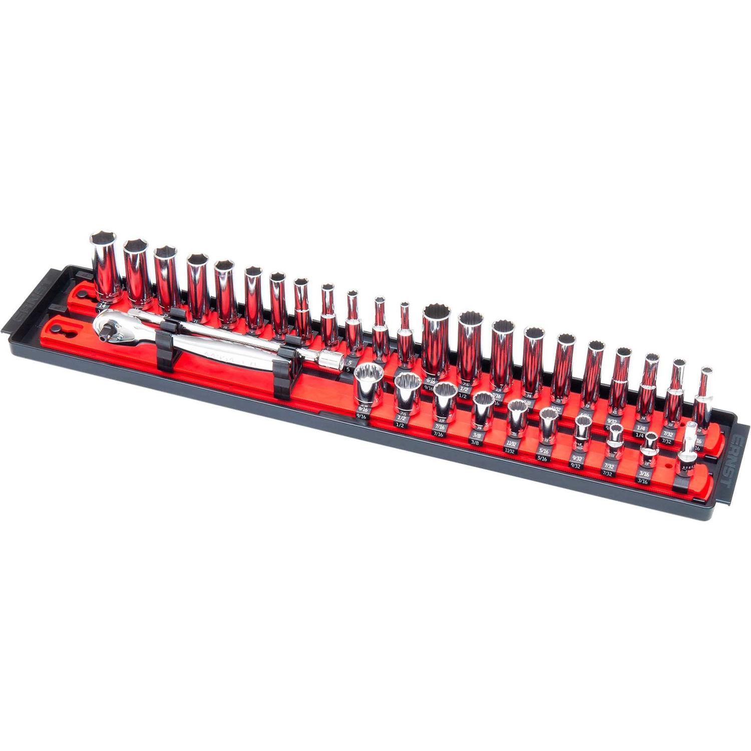 Ernst Socket Boss 2 Rail Socket Tray - Inhomebuy