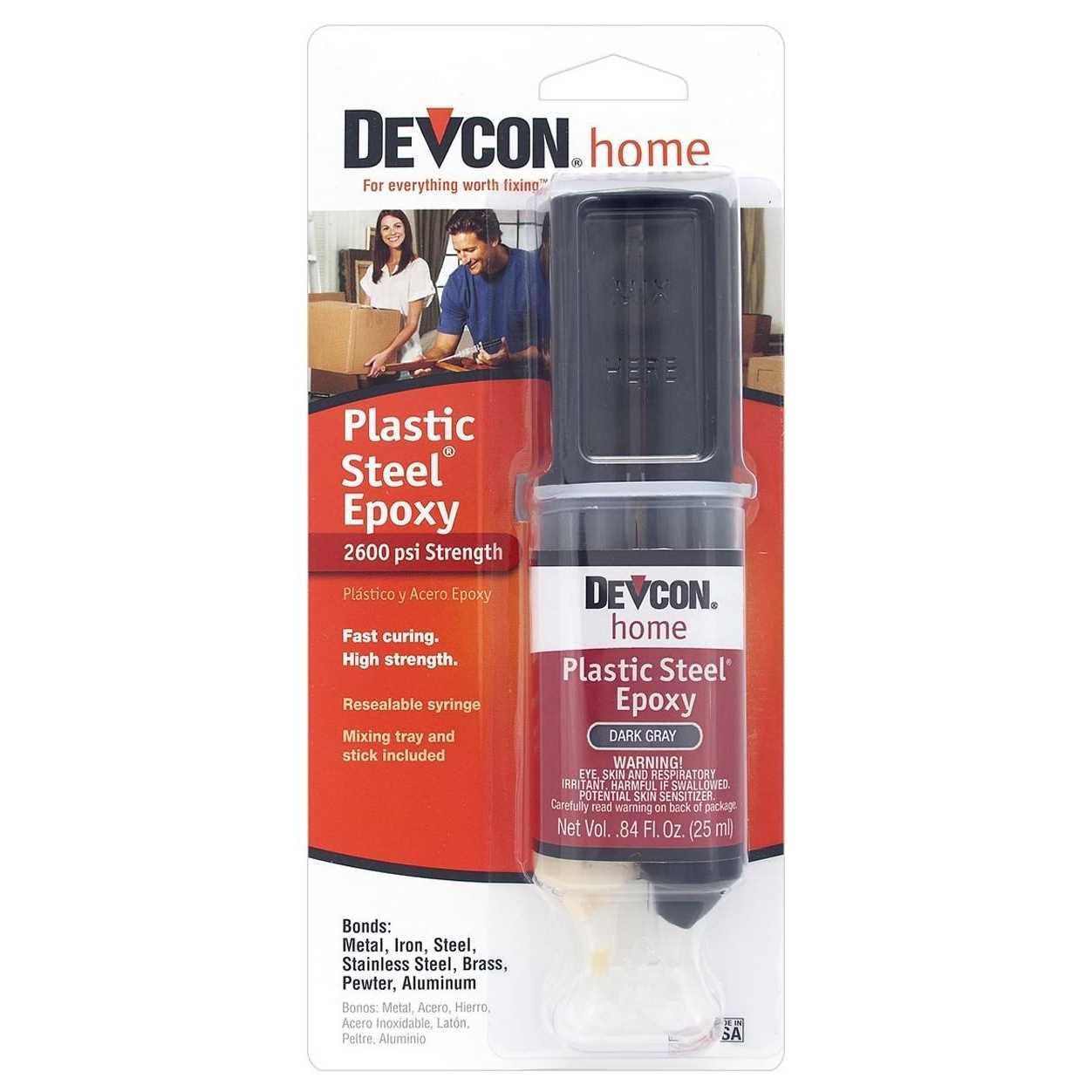 Devcon Plastic Steel 5 Minute Putty 10240 - Inhomebuy