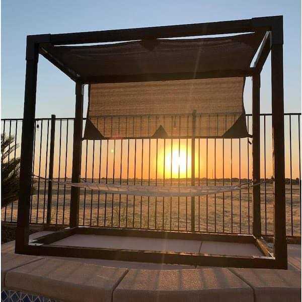 Wild Hog 36 in. x Black Metal Railing Panel - Inhomebuy